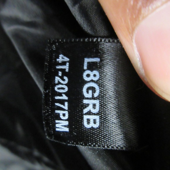 Tumi Tech Men's Black Down Feather Filled Puffer Jacket XL Coat Winter Ski - Picture 11 of 16